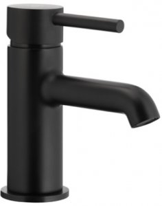  KFA Moza Black bateria umywalkowa stojąca z korkiem klik klak, kolor czarny mat 503281581 