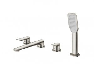 Vedo Aletta Argento bateria wannowa 4-otworowa nikiel szczotkowany VBA5040/SN