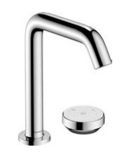 Hansgrohe Tecturis S 2-otworowa bateria umywalkowa 150 CoolStart z niezamykanym kompletem odpływowym Chrom 73353000
