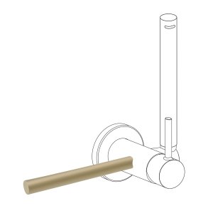 Tres STUDY Uchwyt na ręcznik do baterii bidetowej ściennej 03412401CA