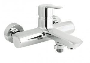 Deante Arnika Bateria wannowa natynkowa chrom BQA010N