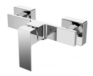 AQG Bateria prysznicowa Bold Chrom z zestawem natryskowym SET J 01BOL311CR