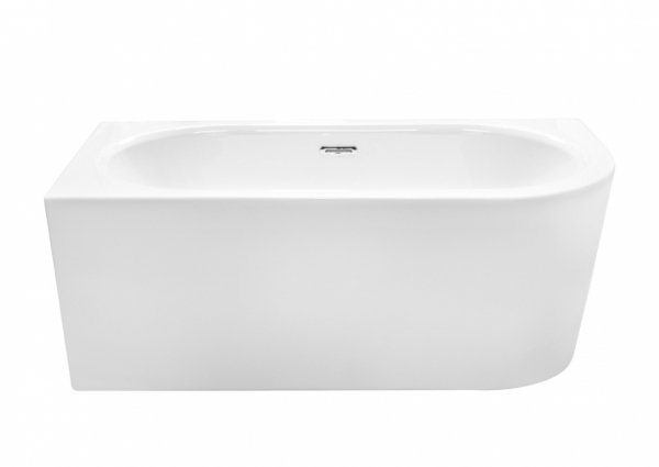 Besco Avita A-line wanna wolnostojąca 160 L + syfon klik-klak chrom z przelewem slim WAA160ALS