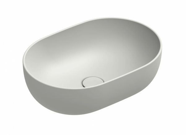 Catalano SFERA umywalka nablatowa 50x35 h=16 cm szary mat 0522500023