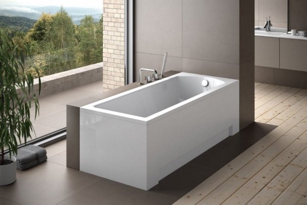 Besco obudowa / panel uniwersalny 120 do wanien OAP120UNI biały
