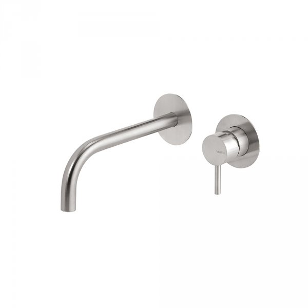 Vema Tiber Steel bateria umywalkowa podtynkowa z korkiem klik-klak V17050/K
