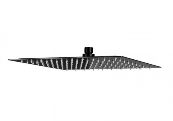LAVEO KVADRATO - DESZCZOWNICA SLIM KWADRATOWA 300x300 mm CZARNY - NLQ7D2S