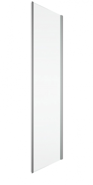 Ronal ścianka boczna 80x200 cm, szkło Durlux 200, profile srebrny mat TOPF20800122