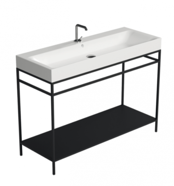 Kerasan 924531 struktura stojąca CENTO 120X45 NERO MATT