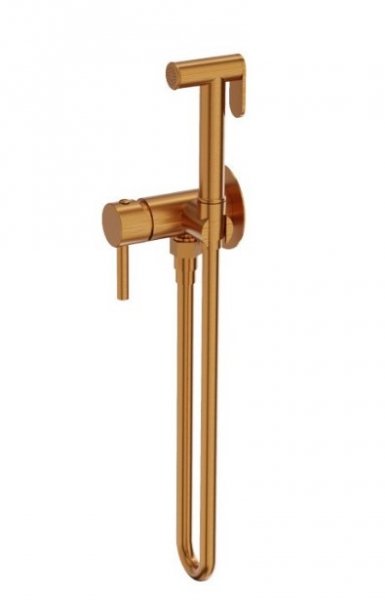 Lavita Bateria bidetowa podtynkowa Orion Brushed Copper 5900378357292