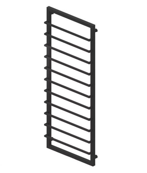 Termix MOKKA Grzejnik łazienkowy drabinkowy 140/53 czarny mat MOKKA14053CM