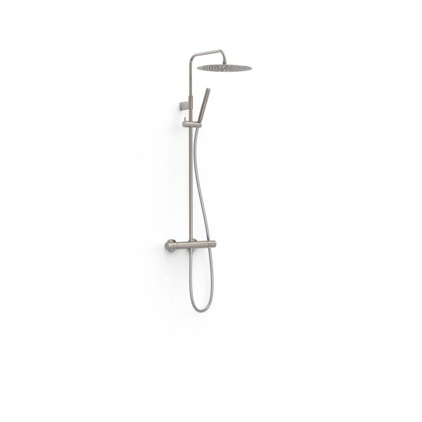 Tres OVER-WALL Zestaw baterii termostatycznej naściennej 2-drożnej prysznicowej Over-wall 19039302AC