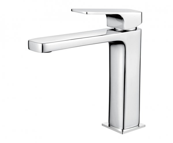 AQG Bateria umywalkowa 35 Delta Chrom z aeratorem redukującym przepływ 01DEL118CR