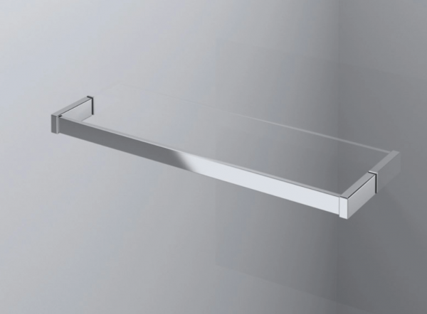 Ronal Sanswiss drzwi jednoczęściowe ze ścianką stałą w linii 90-160x0-200 cm, szkło satyna, profile chrom PU13DSM21049