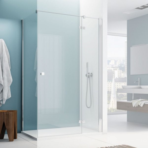 Ronal Sanswiss Annea ścianka prysznicowa 100 cm boczna do drzwi srebrny połysk ANT110005007