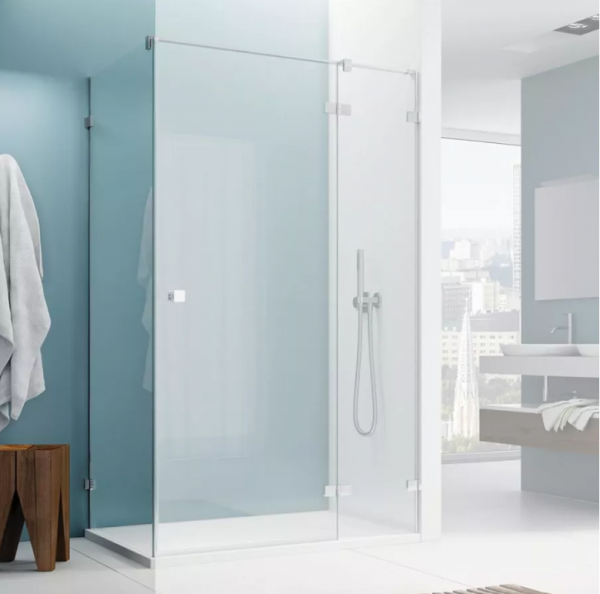 Ronal Sanswiss Annea ścianka prysznicowa 100 cm boczna do drzwi srebrny połysk ANTW110005007