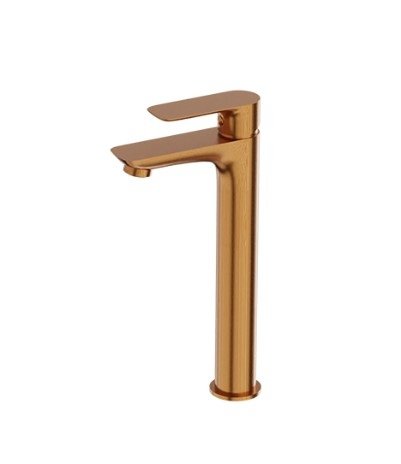 Lavita Bateria umywalkowa wysoka Spark Brushed Copper 5900378341222