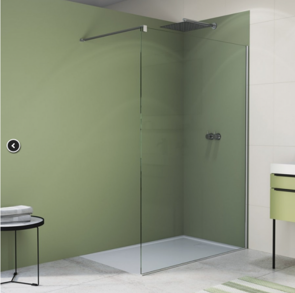 Ronal Sanswiss Easy ścianka wolnostojąca Walk-in 100 cm srebrny połysk STR4P1005007