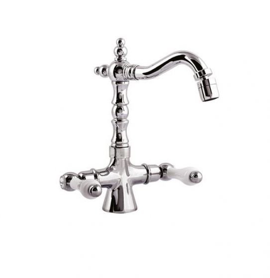 Giulini Giovanni Praga Bateria bidetowa chrom bez korka 7535CH