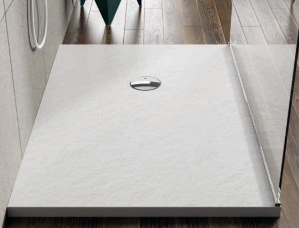 RONAL ROCKER Brodzik prostokątny 1000x900 biały mat W33AS10009009