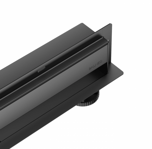 Balneo WDrain NEXT odpływ liniowy ścienny dwustronny 60 cm czarny  A0301020102-1 WYSYŁKA