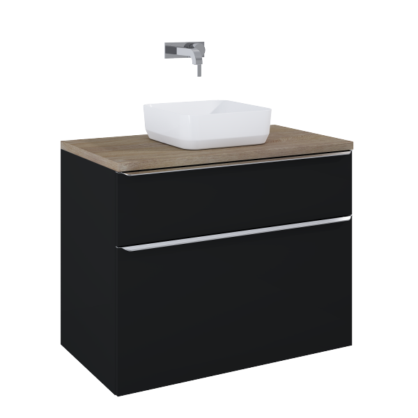 Elita SZAFKA LOFTY 90 2S BLACK MATT PDW 168304