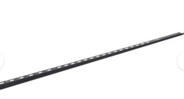 Laveo listwa spadkowa 120 cm do odpływu liniowego prawa czarna COT720P