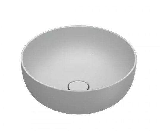 Catalano Sfera umywalka nablatowa okrągła 42 cm szary mat 0523430023