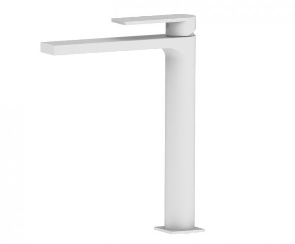 AQG Bateria umywalkowa wysoka Alpha biały 01ALP120BL