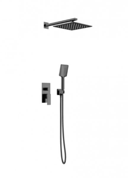 KFA DustZestaw natryskowy podtynkowy gun metal 96607822