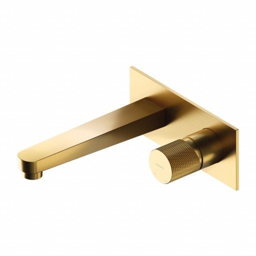 Omnires Contour bateria umywalkowa podtynkowa złoto szczotkowane CT8015GLB  