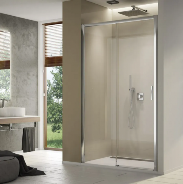 Ronal Sanswiss Top Line S drzwi prysznicowe 120 cm lewe srebrny połysk TLS2G1205007