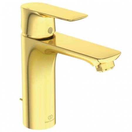 Ideal Standard Connect Air Bateria umywalkowa z korkiem złoto szczotkowane połysk A7054A2