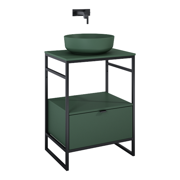 Elita SZAFKA INDUS 60 1S FOREST GREEN MATT DO STELAŻA 168749