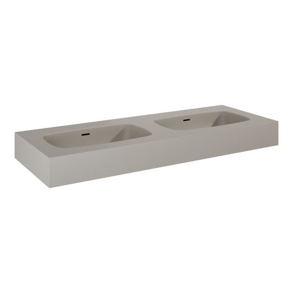 Elita UMYWALKA DIMPLE 120 DUO ścienna MARMUR FUME MATT 168891 / RE041200027020
