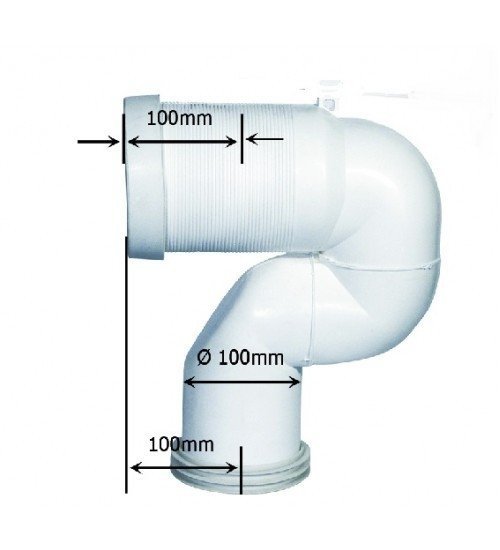 Ideal Standard Kolano przyłączeniowe 90° T002667