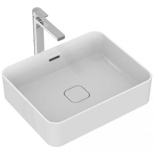 Ideal Standard Strada II Umywalka nablatowa 50x40 cm bez otworów na baterię, biała T296501