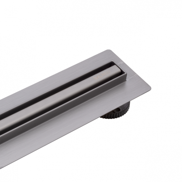 Balneo Slim &amp; Low ProLine Gun Metal Odpływ liniowy 70 cm grafitowy A0401100201-2