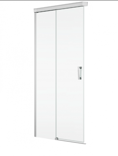 Ronal Sanswiss wejście narożne rozsuwane dwuczęściowe prawe 70x200 cm, szkło przezroczyste, profile Srebrny połysk CAE2D0705007