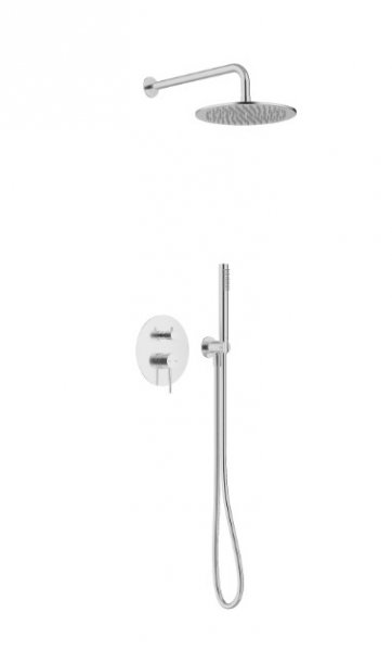 KFA Flint Zestaw natryskowy podtynkowy stal chrom 96607840
