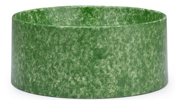 S.V.I.S. Design UMYWALKA 40 CM COLUMBA BASIC - FINGER PAINTING ZIELONY, LAKIER MATOWY