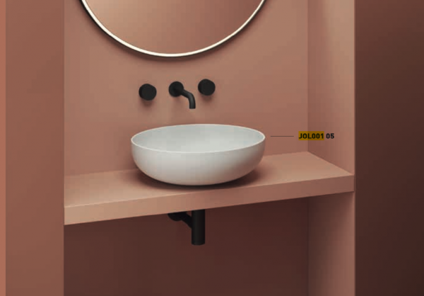  Artceram umywalka nablatowa 50 / BIANCO JOL00101;00 JOLIE