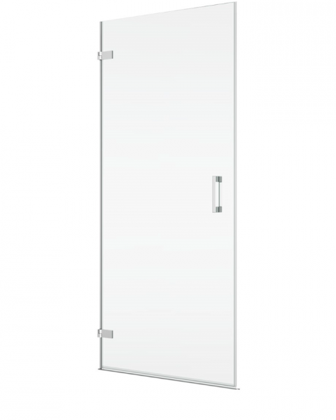 Ronal Sanswiss wejście narożne jednoczęściowe 40-100x0-200 cm, szkło pas satynowy poziomy, profile chrom PUE1DSM21051