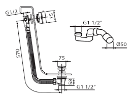 Vedo Sette zestaw wannowy podtynkowy VBS7233/30/CZ