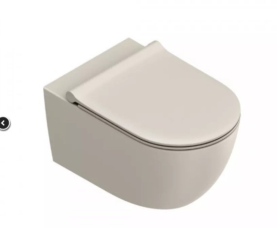 Catalano Sfera muszla WC wisząca Silentech z deską WC wolnoopadającą sabbia mat 0511550029+0551200029+9056060000