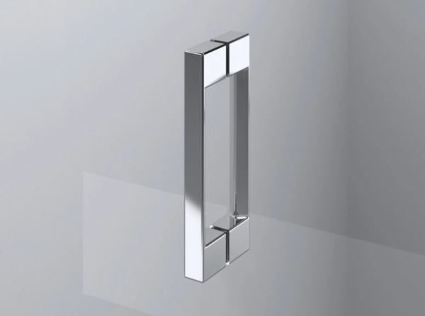 Ronal Sanswiss wejście narożne dwuczęściowe 75-120x200 cm, szkło satyna, profile chrom PUE2GSM11049