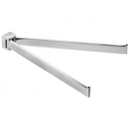 Gedy Glamour Wieszak dwuramienny na ręczniki 33,5 cm, chrom 5723