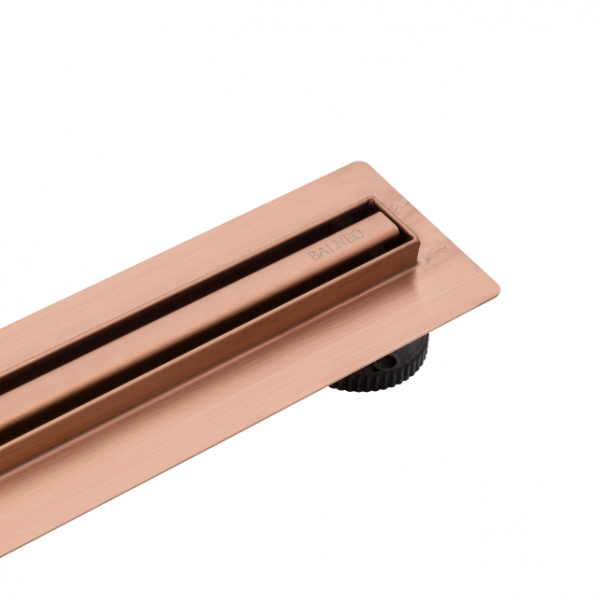 Balneo Slim &amp; Low ProLine Copper Odpływ liniowy wąski 70 cm miedź szczotkowana A0401090201-2 WYSYŁKA