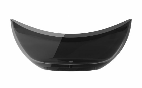 Besco Axya Carbon Grey wanna wolnostojąca 180 syfon chrom WAA180CGC