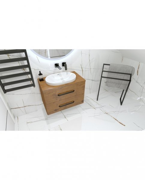 Lavita Umywalka wpuszczana w blat Puebla 60x39cm 5900378301677